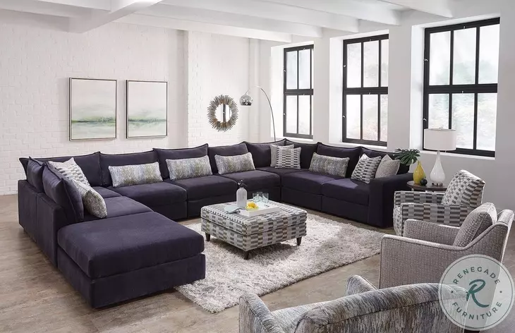 Elise Ink Large RAF C Sectional