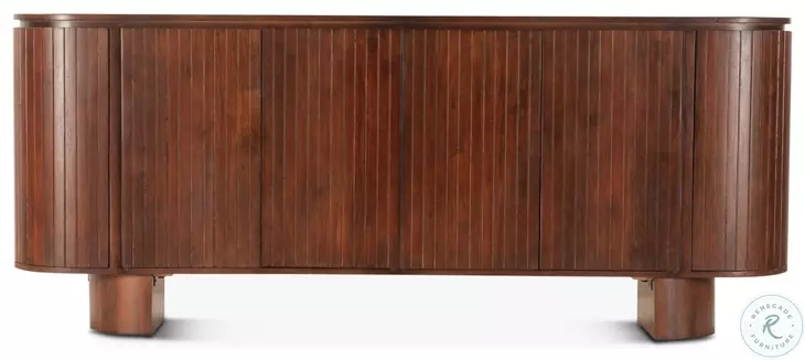 Antonio Aged Mahogany 79" Sideboard