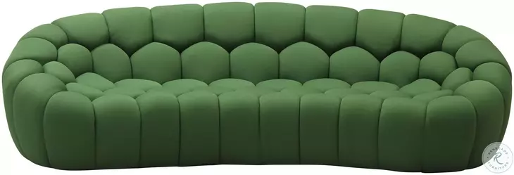 Fantasy Green 105" Sofa