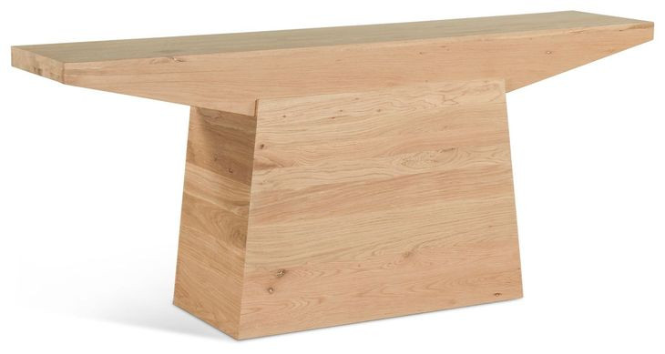 Incus Natural Oak Rectangular Occasional Table Set