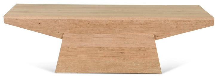 Incus Natural Oak Rectangular Cocktail Table