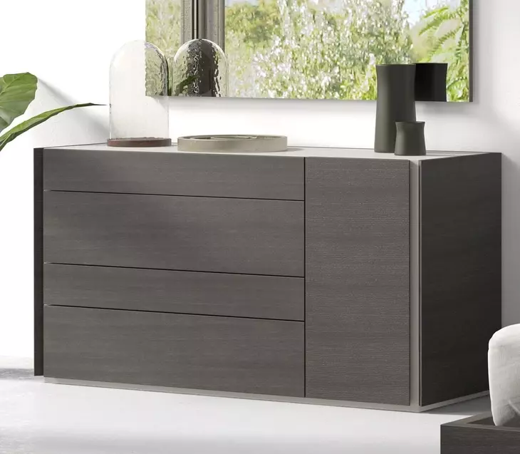 Faro Wenge and Grey Lacquer Dresser