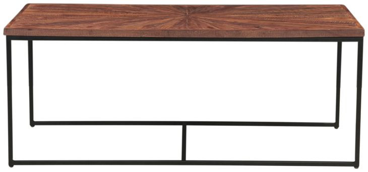 Astoria Brownstone and Gray Rectangular Nesting Occasional Table Set