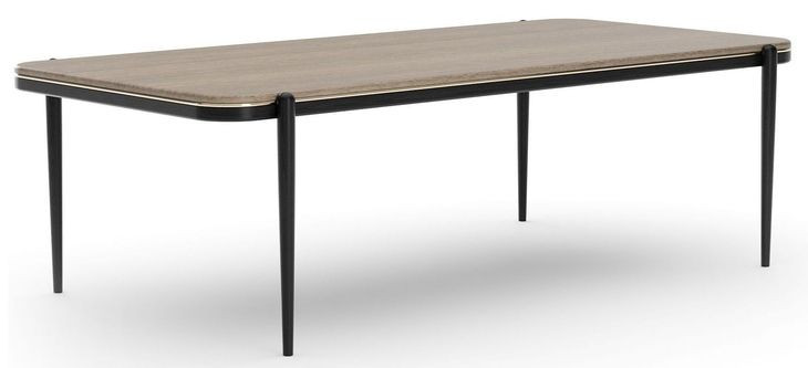 Madera Chocolate Koto Matte and Modern Walnut 95" Rectangular Dining Table
