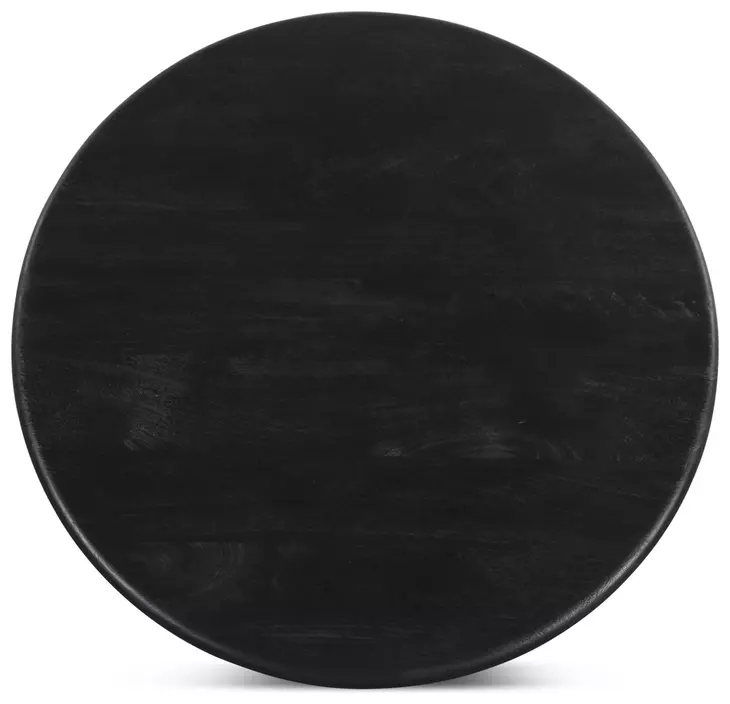 Bakio Black Round Cocktail Table
