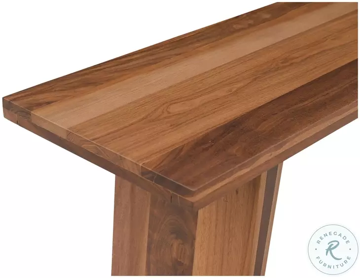 Allegro Natural Teak Wood Console Table