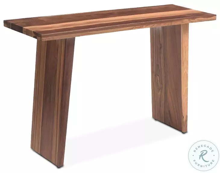 Allegro Natural Teak Wood Console Table