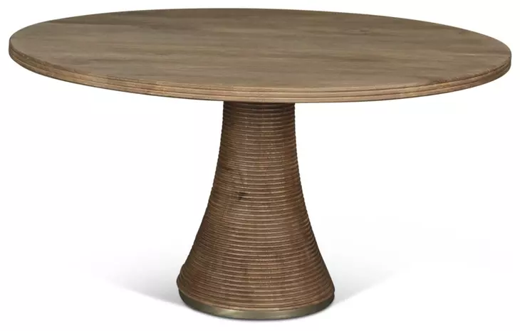Provence Natural Brown 54" Round Dining Table