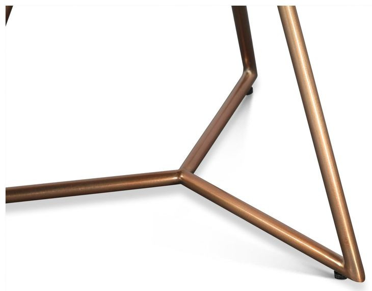 Provence Dark Sienna Round Side Table