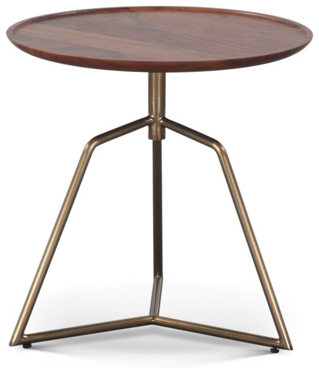 Provence Dark Sienna Round Side Table