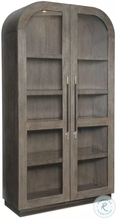 Modern Mood Dark Brown Display Cabinet
