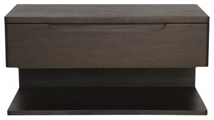 Jonah Dark Brown 1 Drawer Floating Nightstand