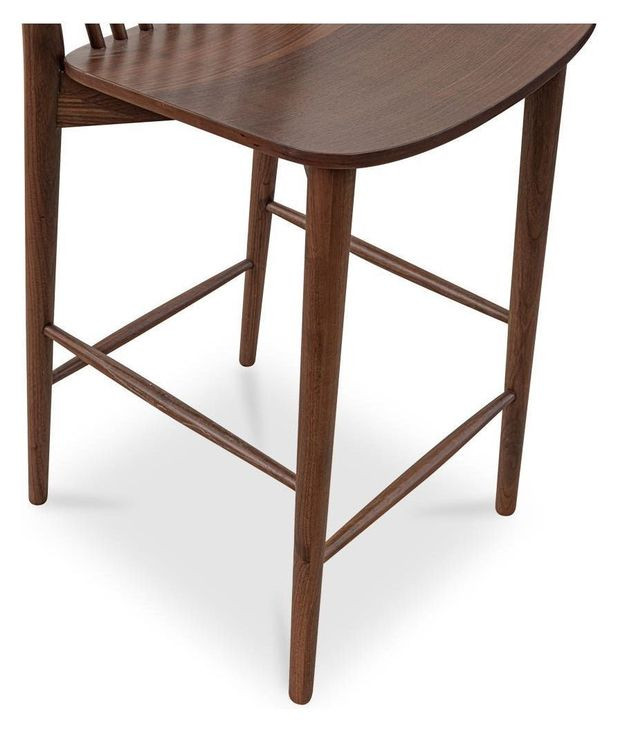 Marley Walnut Counter Height Stool