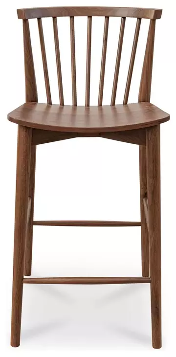 Marley Walnut Counter Height Stool