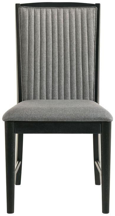 Skyline Gray Upholstered Dining Side Chair Set of 2