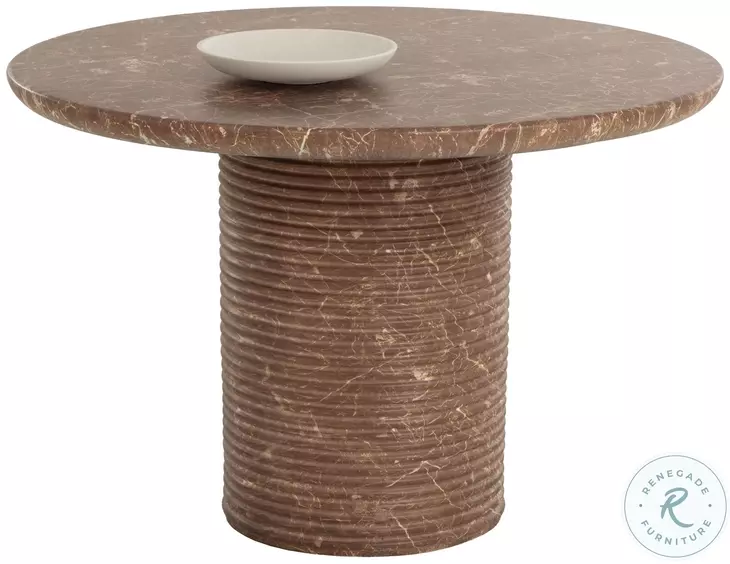 Rhenora Brown Dining Table