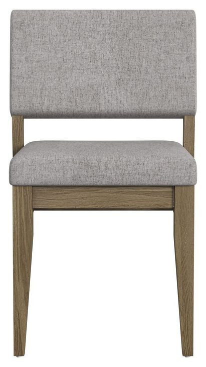 Flex Sandbar Oak and Gray Upholstered Side Chair