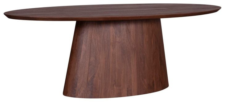 Calabasas Toffee Nut 86" Oval Dining Table