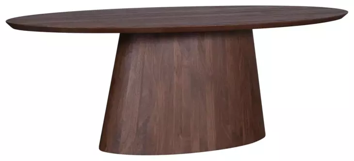 Calabasas Toffee Nut 86" Oval Dining Table