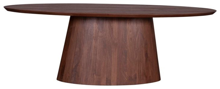 Calabasas Toffee Nut 86" Oval Dining Table