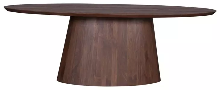 Calabasas Toffee Nut 86" Oval Dining Table