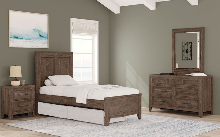 Carlson Harvest Brown Youth Panel Bedroom Set