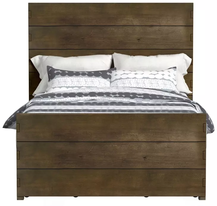 Dovetail Graphite Full Panel Bed