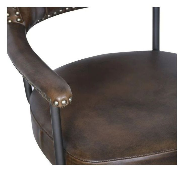 Brisbane Antique Whiskey Leather Office Chair