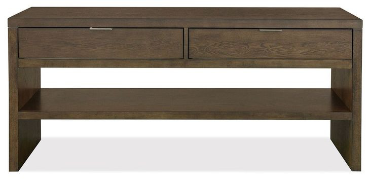 Ironwood Homestead Brown Rectangular Sofa Table