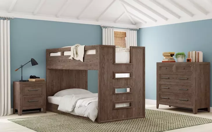 Carlson Harvest Brown 5 Drawer Chest