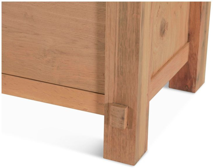 Alpine Distressed Oak 6 Drawer Dresser