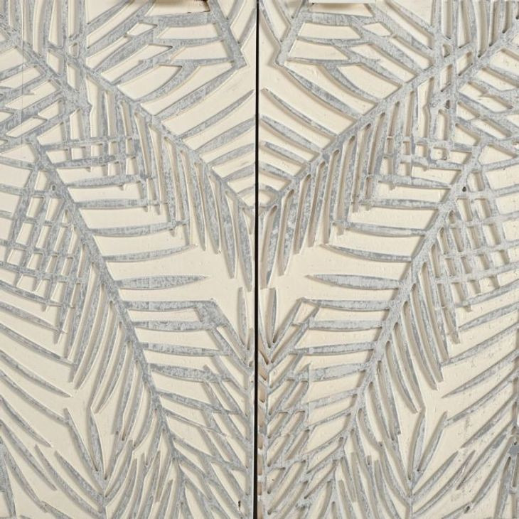 Isla Coastal White 2 Door Bar Cabinet