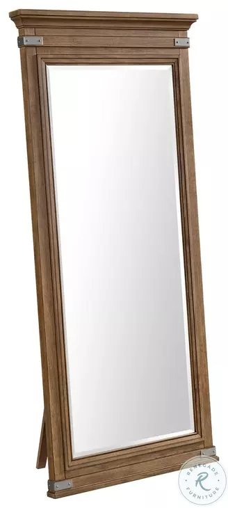 Forge Weathered Chestnut Floor Mirror