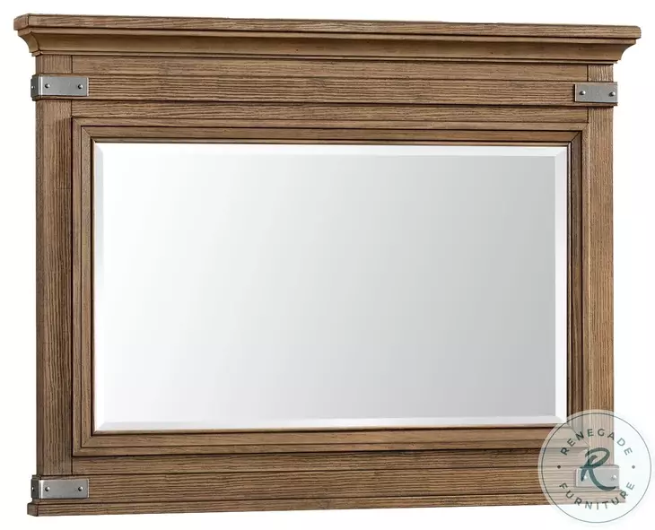 Forge Weathered Chestnut Chesser Mirror
