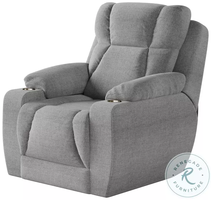 Challenger Bahari Platinum Power Headrest Wall Hugger Big Mans Recliner