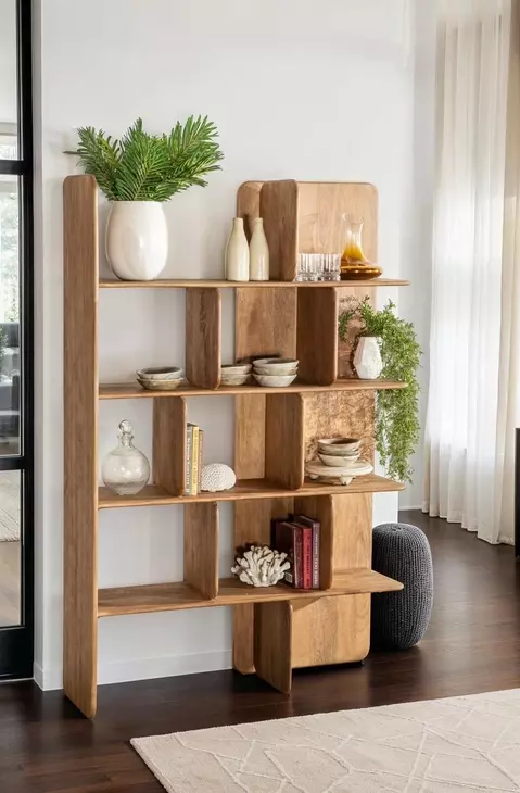 Hawker Natural Brown Bookshelf