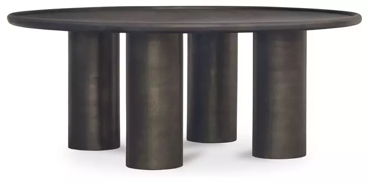 Deacon Deep Bronze Outdoor Round Coffee Table