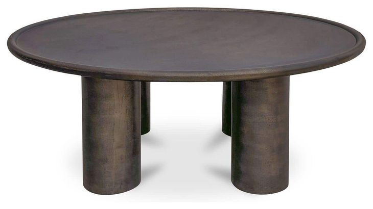 Deacon Deep Bronze Outdoor Round Coffee Table