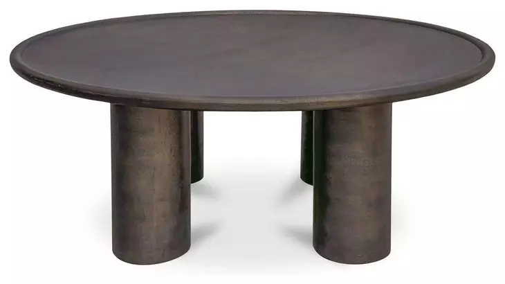 Deacon Deep Bronze Outdoor Round Coffee Table