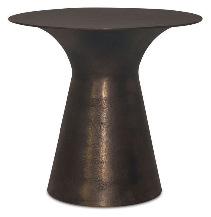 Bardo Deep Bronze Outdoor Round Accent Table