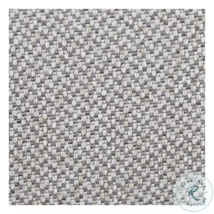 Finn White Steel And Light Grey Fabric Counter Height Stool Set Of 2