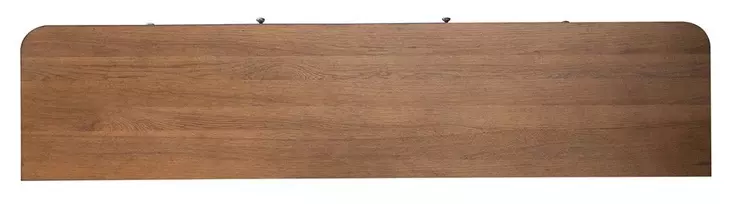 FIRE-652-TV80FTS Antique White and Chestnut 80" TV Stand