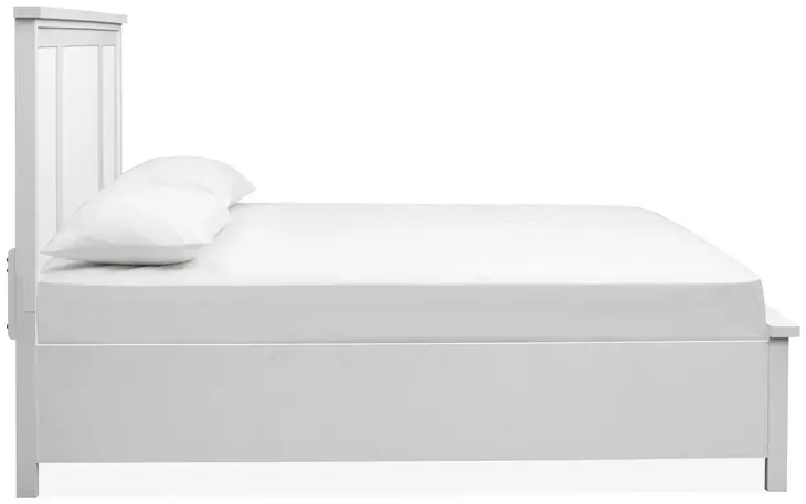 Windmill Harbour White Whisp and Sand Queen Panel Bedroom Set From