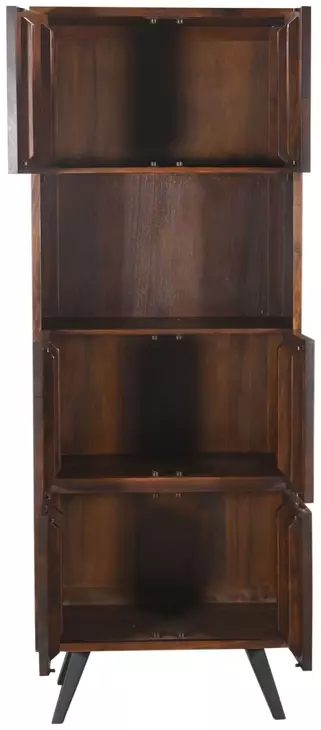 Knoxville Walnut 6 Door Bar Cabinet