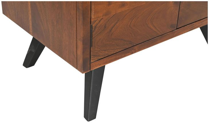 Knoxville Walnut 6 Door Bar Cabinet