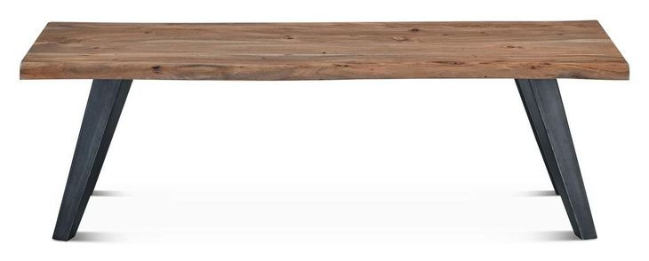 Knoxville Smoked Acacia 54" Dining Bench