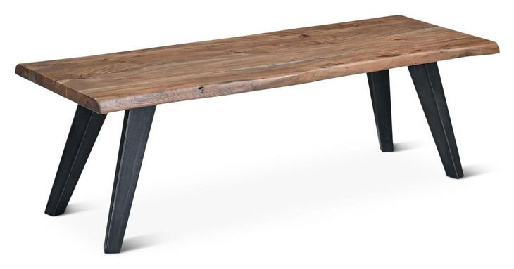 Knoxville Smoked Acacia 54" Dining Bench