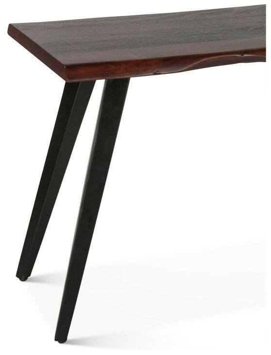 Knoxville Walnut Rectangular Console Table