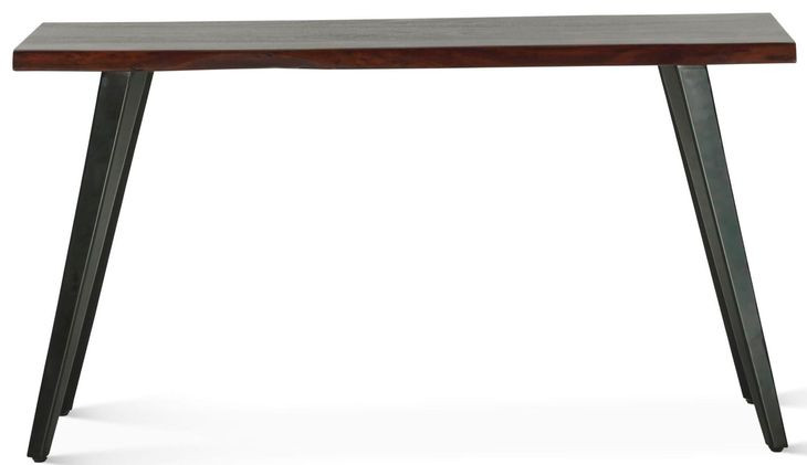 Knoxville Walnut Rectangular Console Table