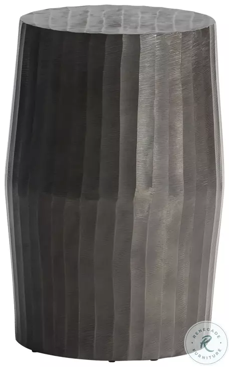 Baja Black Nickel Outdoor Accent Table